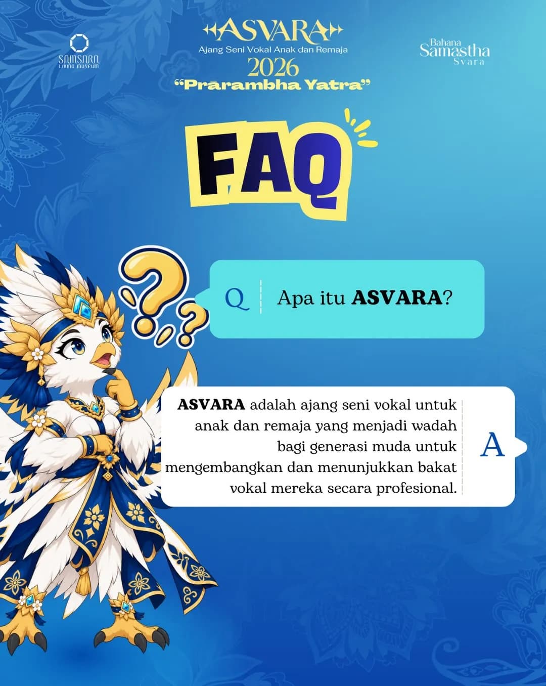 Poster FAQ bersama Rini