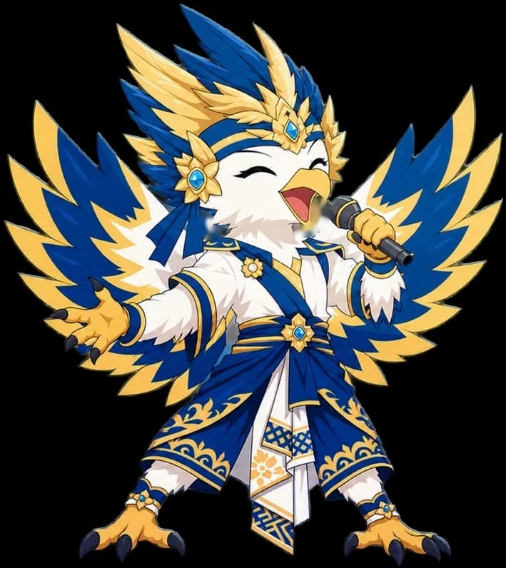 Rāga, maskot ASVARA 2026