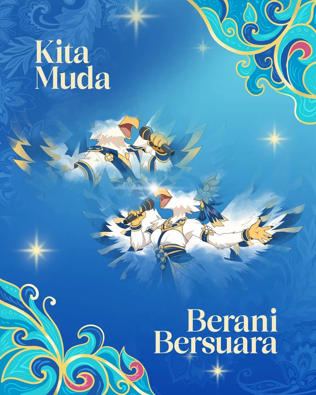 Poster: Kita muda, berani bersuara
